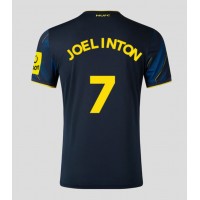 Newcastle United Joelinton #7 Tretí futbalový dres 2023-24 Krátky Rukáv